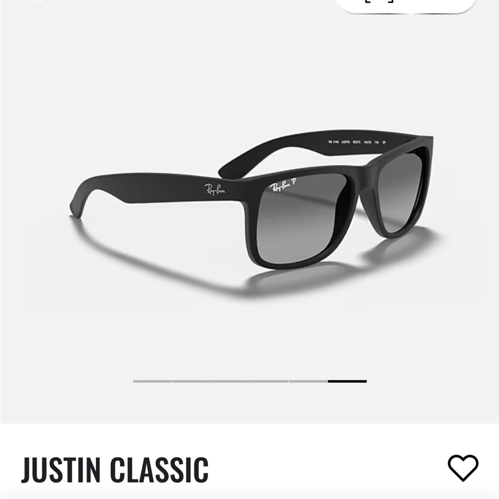 Ray-Ban Black Sunglasses - Picture 8 of 10